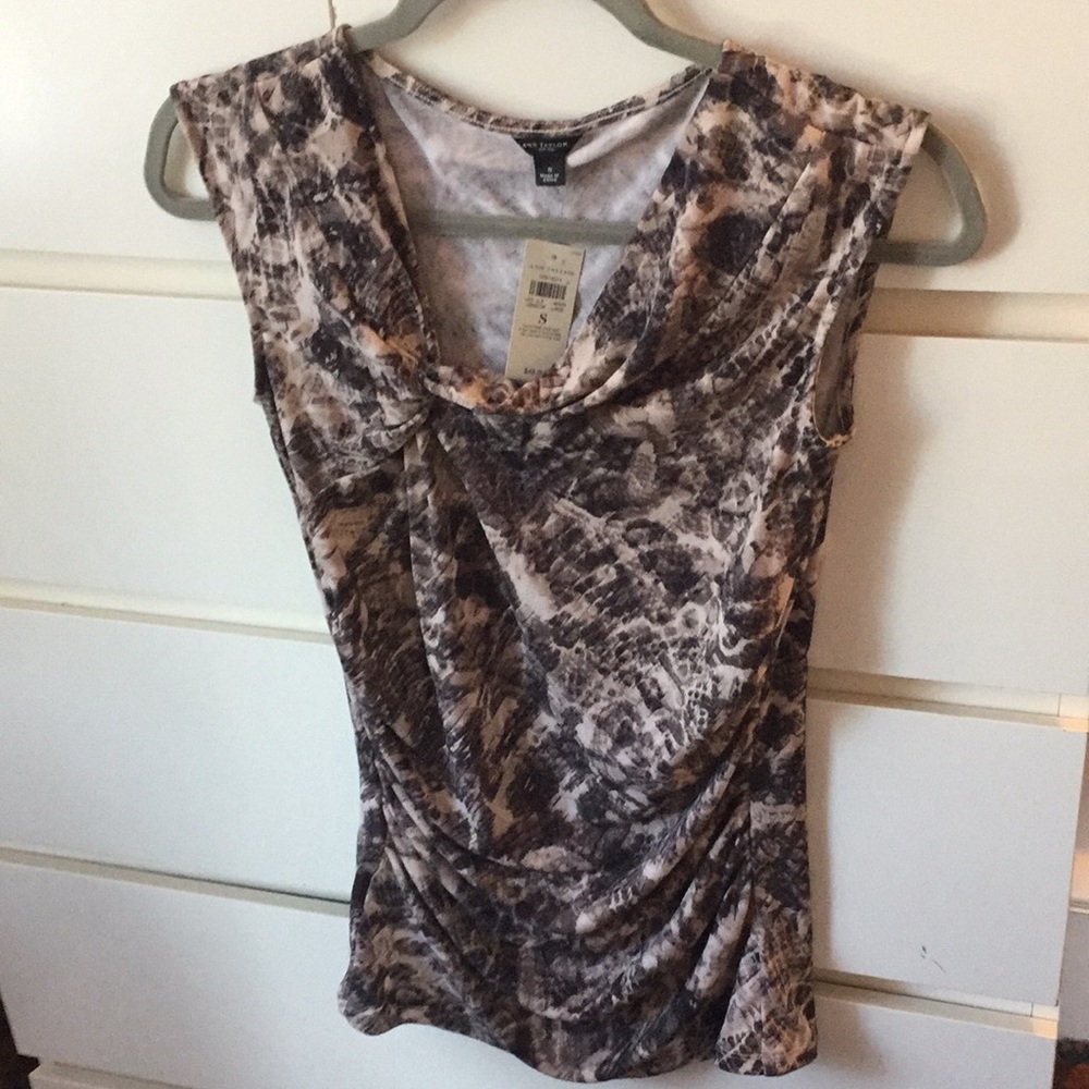 Ann Taylor sleeveless top size S brand new w/tag